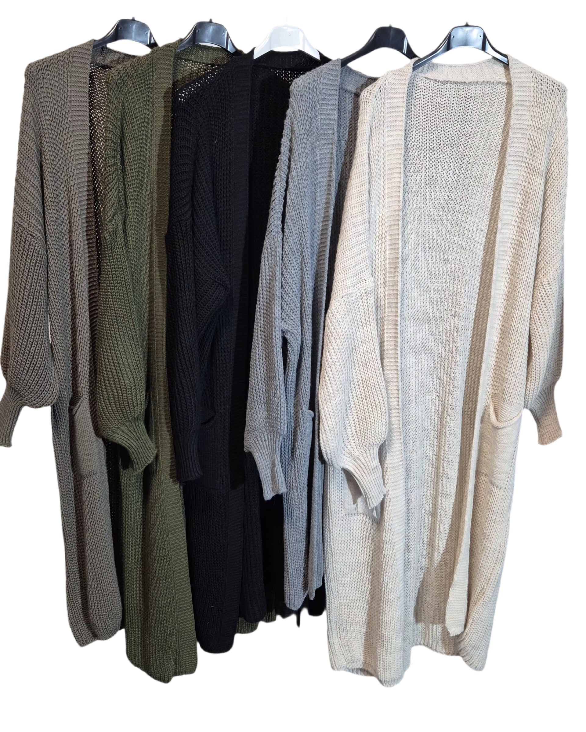 Allrounder Oversize Long Cardigan Strick-Longjacke Onesize Gr. 38-50