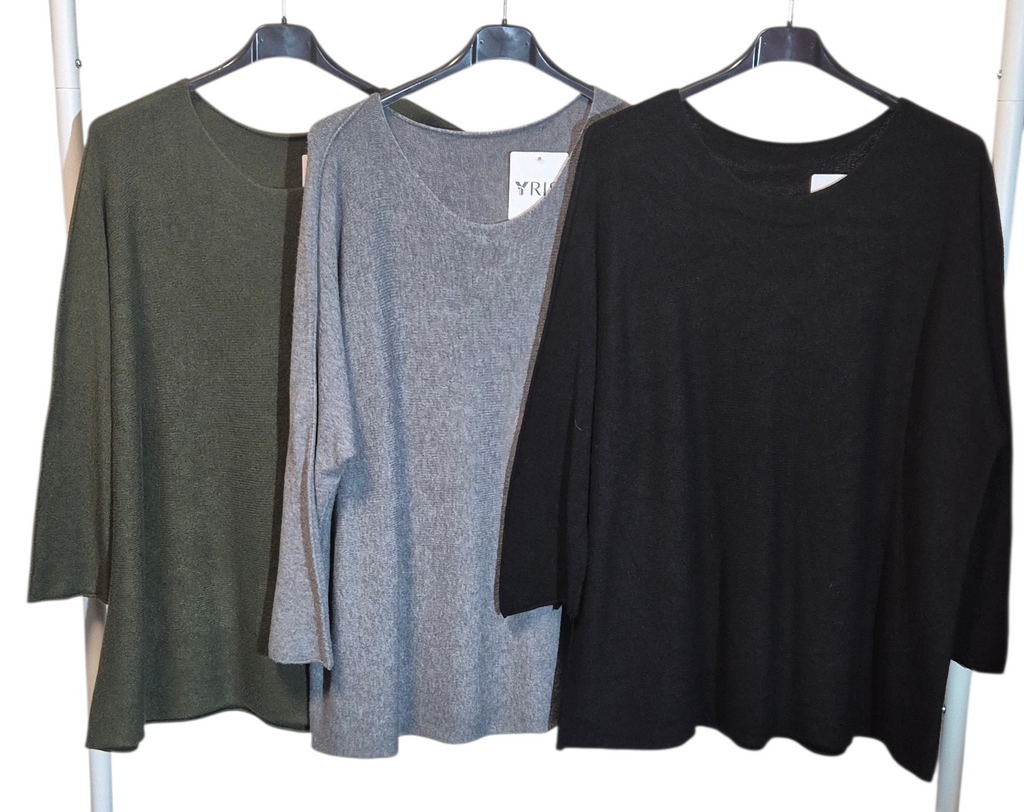 Figurschmeichler Elastico Long-Pullover 44 46 48