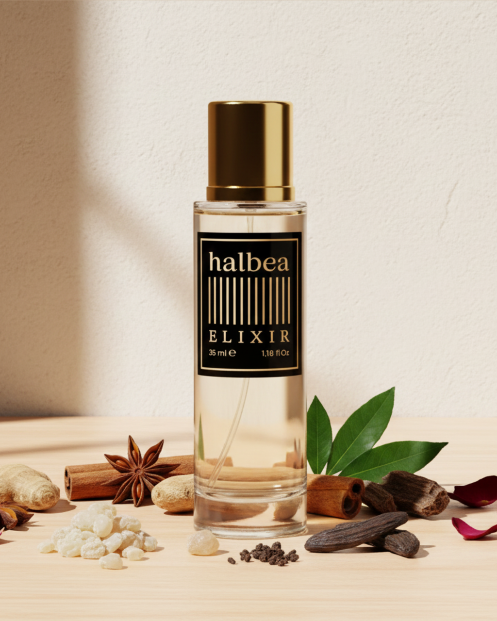 🪾 Oud Deluxe - 263 - Halbea Unisex Elixir - Duft mit würzige Noten Lakritz Patchouli