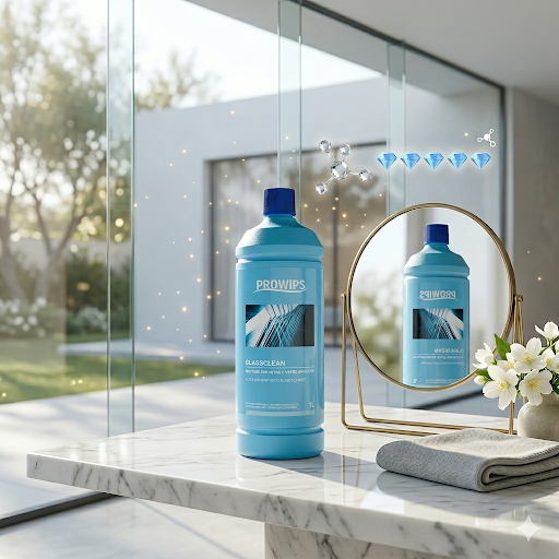 PROWIPS GLASCLEAN 💎 Profi Glasreiniger Glanz + Streifenfrei HCCAP hochkonzentriert