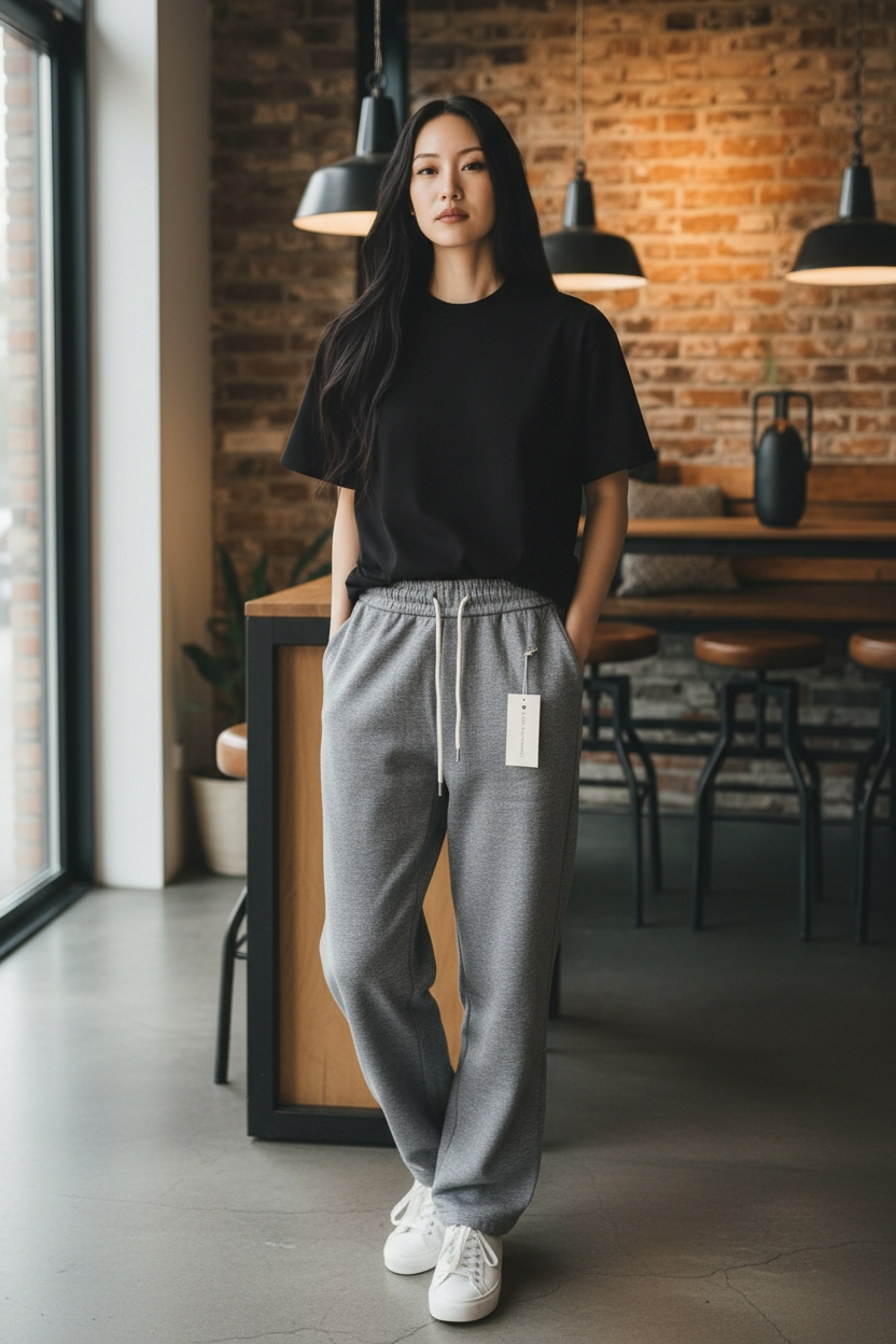 Sportive Hose Jogpants Bootcut  S/M o. L/XL in 4 Farben