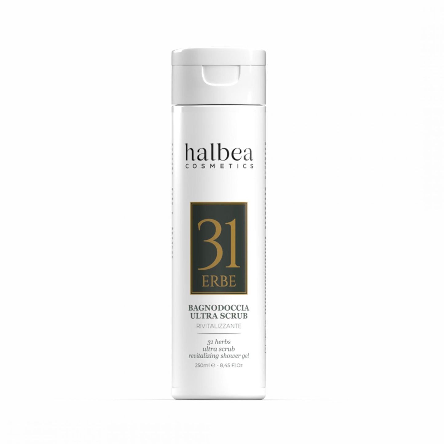 Wellness SPA Revitalisierendes Ultra Scrub Peeling Duschgel o. Fussbad - 31 Kräuteröl - 250ml