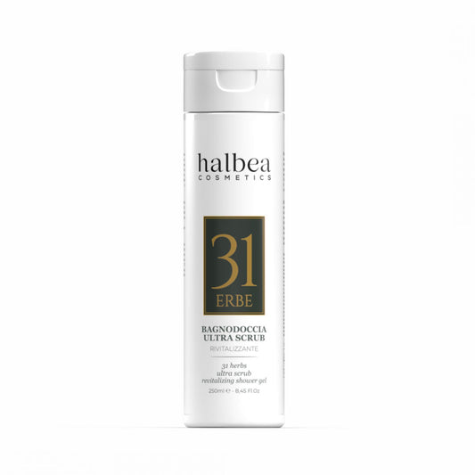 Wellness SPA Revitalisierendes Ultra Scrub Peeling Duschgel o. Fussbad - 31 Kräuteröl - 250ml